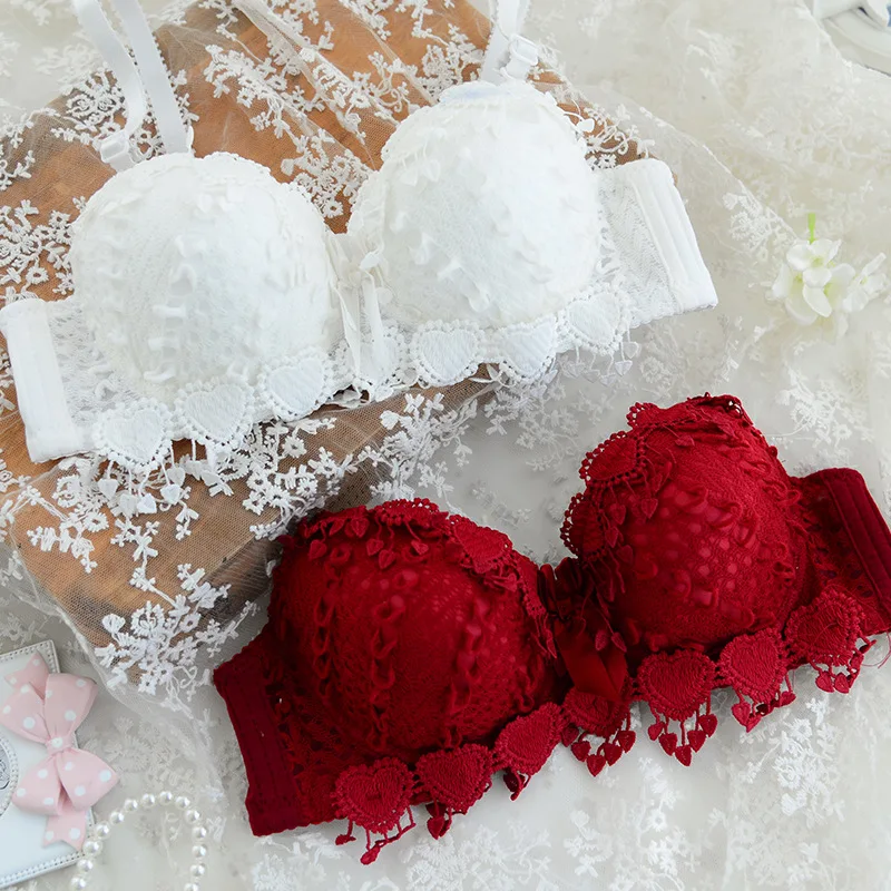 

Floral lace comfort fit underwear convertible double straps bra sexy women cup bras female brassiere padded bra