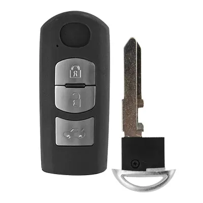 Type 2 Set OkeyTech для Mazda 3 5 6 CX5 CX7 CX-5 Atenza клип умный авто ключ карты крышка оболочки замена Fob с запасной ключ полотно - Цвет: Type 2 Set