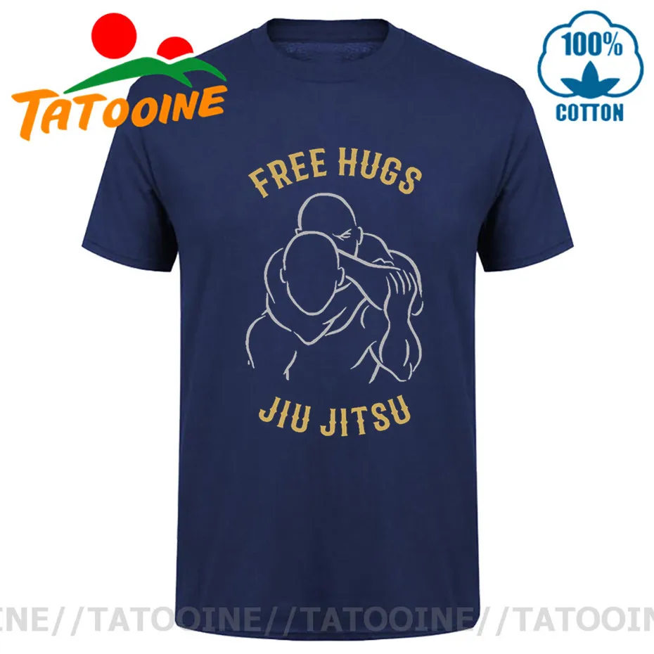 Повседневная мужская футболка Tatooine для джиу-джитсу с свободными обнимами