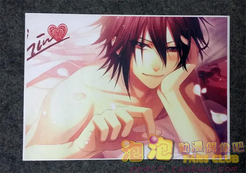 8 шт./компл. Аниме Амнезия постер Син ИККИ Кент Тома Орион Сава настенные