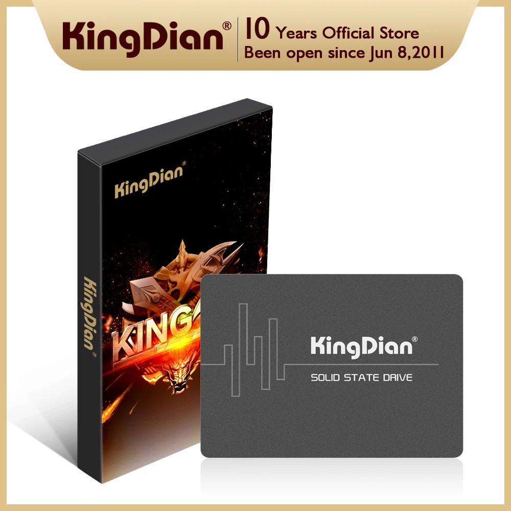 Твердотельный накопитель Kingdian внутренний SSD-накопитель SATA3 hdd 2 5 120 ГБ 240 480 128 256 512 1