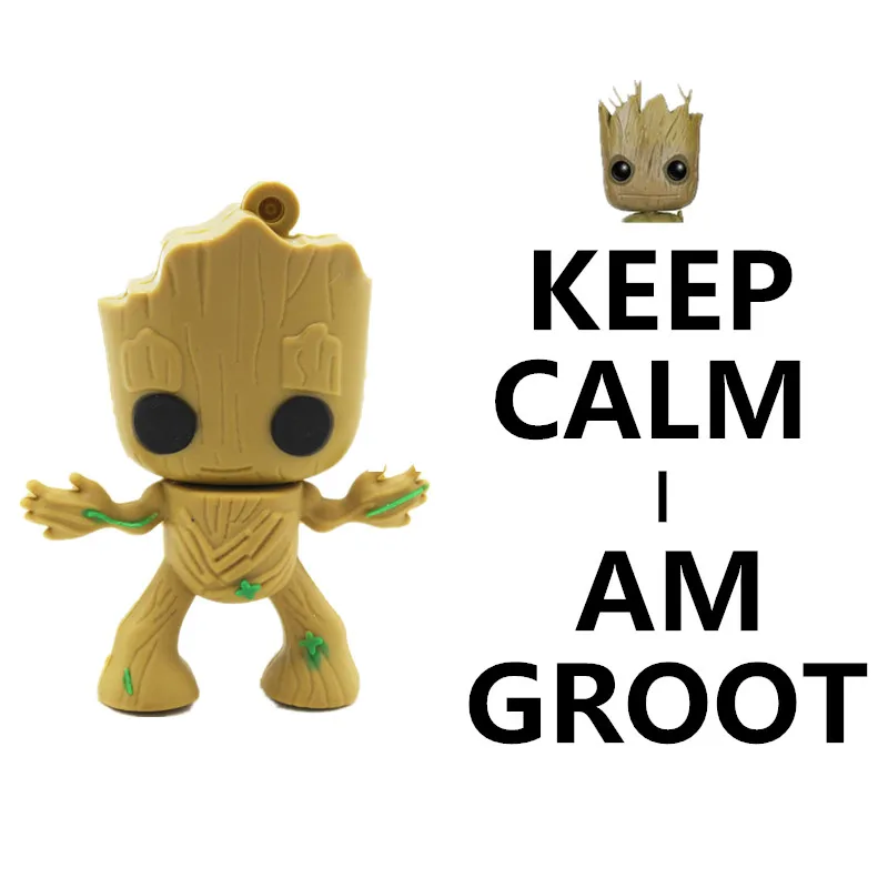 

Cartoon Super Hero Tree Man Pen Drive Usb Flash Drive 4Gb 8Gb 16Gb 32Gb 64Gb Pendrive Usb 2.0 Flash Memory Stick Creative Gift