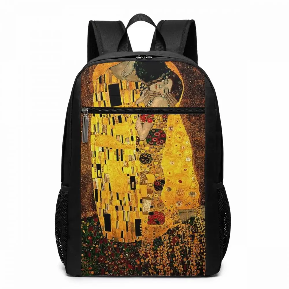

Klimt Backpack Klimt Backpacks Trend High quality Bag Teenage Multi Pocket Sports Print Men - Women Bags