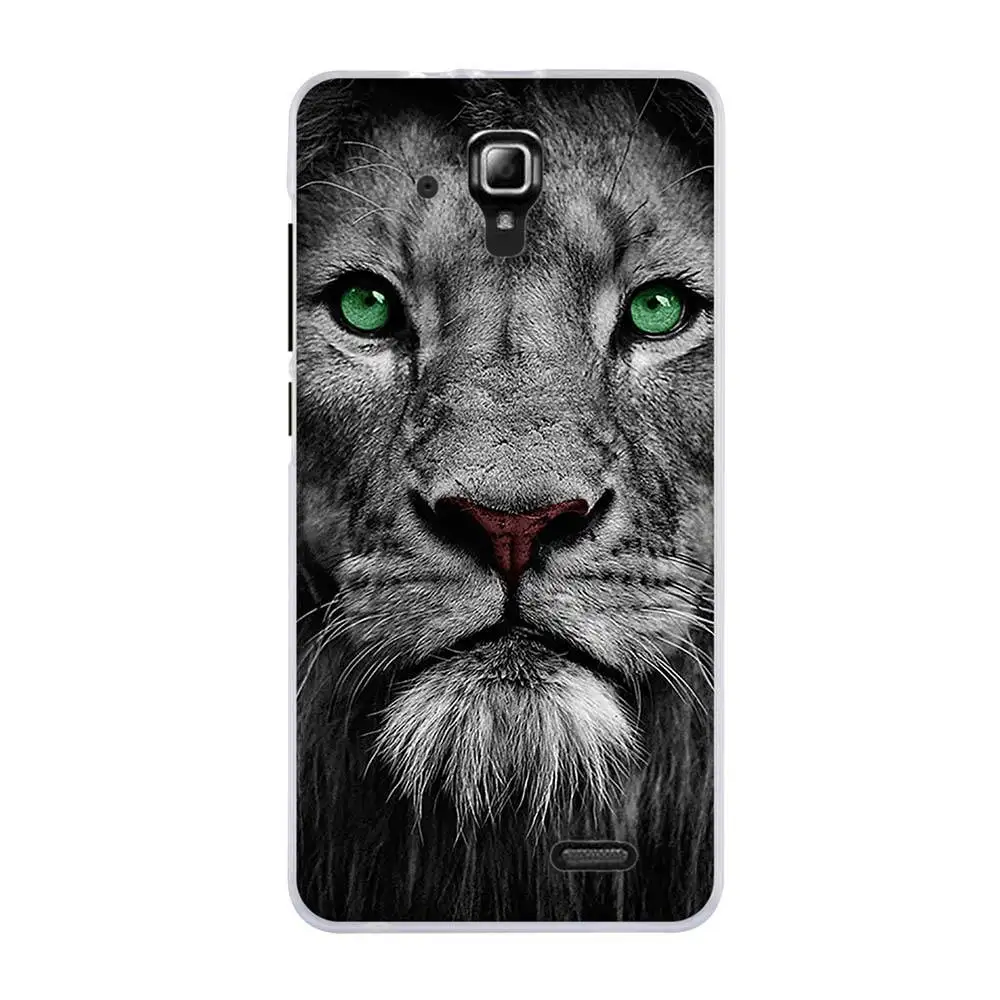 Чехол для lenovo A536 A358T, ультратонкий, мягкий, TPU, силиконовый, для lenovo A536 A 536, чехол с рисунком животных для lenovo A358T, Coque Capa