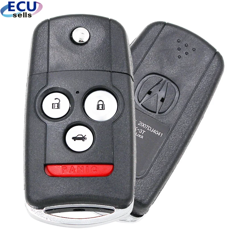 4 кнопки заменяют Пустой складной корпус дистанционного ключа брелок для Acura TL TSX