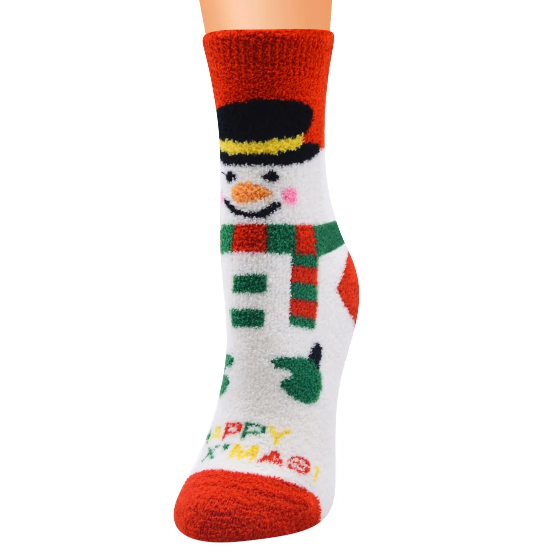 Christmas Socks Ladies Socks 10 Pairs Christmas Socks Coral Fleece Santa Socks Christmas Women Socks Wholesale