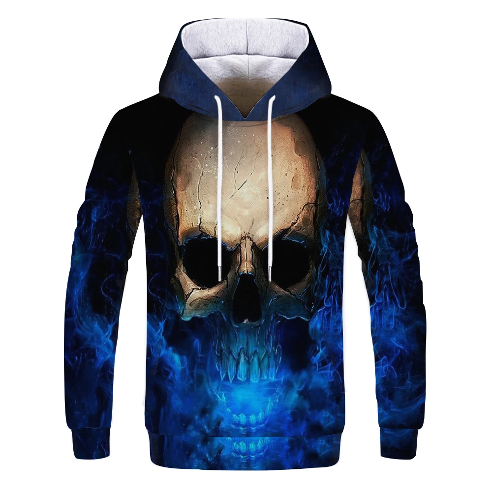 

Funny Skull 3D Print Hoodie Sweatshirts Sudaderas Harajuku Streetwear Women Men Clothing Anime Hoodies Clothes Essentials