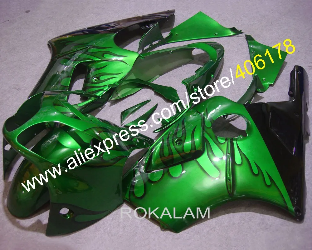 

Cheap Motorcycle Fairing For Kawasaki Ninja ZX-12R 2000 2001 ZX12R 00 01 ZX 12R abs Fairings Kit (Injection molding)