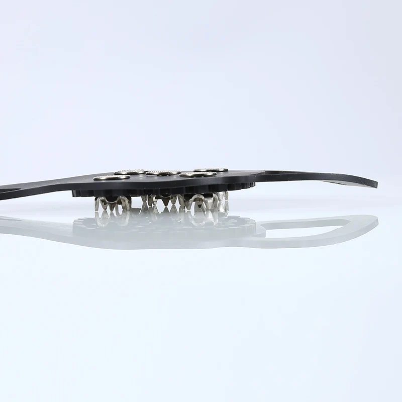 5 зубьев скобы шипы для подъема на снежное поле Нескользящие захваты льда Зимняя