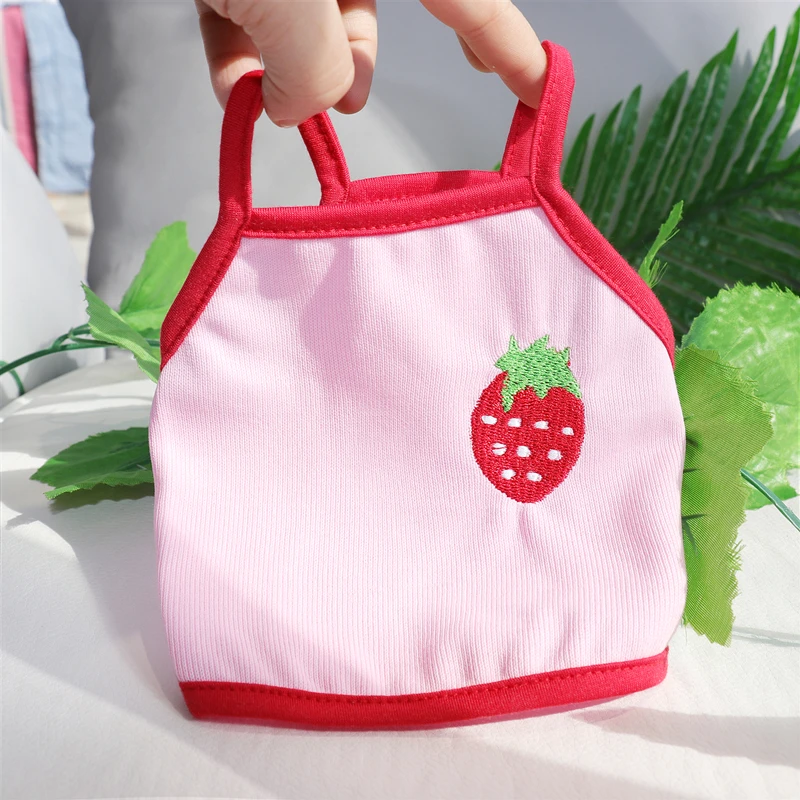 

Summer Thin Pet Camisole Teddy Bichon VIP Pomeranian Cat Schnauzer Small Dog Dog Clothes