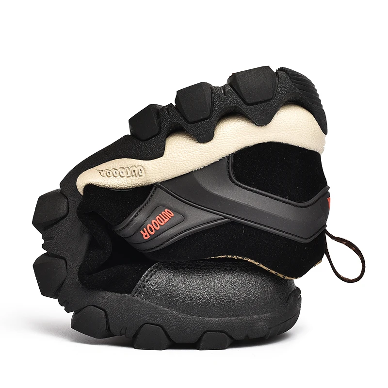 

Hiking Shoes High Quality Leather Climbing Mountain Men Trekking Shoes Breathable Sneakers Men Outdoor Camping Sports Shoes