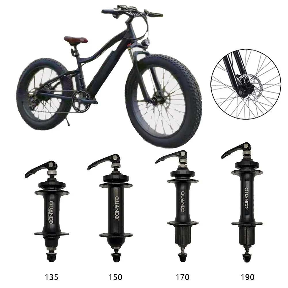 

MTB Bike Bearing Hub Mountain Bicycle Front Or Rear 36 Holes Disc Brake QR Hubs Quick Release Lever For 7 8 9 10 Speed Parts