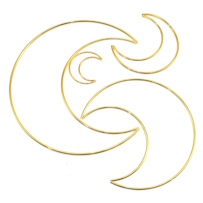 Металлические кольца Moon Craft Ловца снов для творчества захватывающие венки