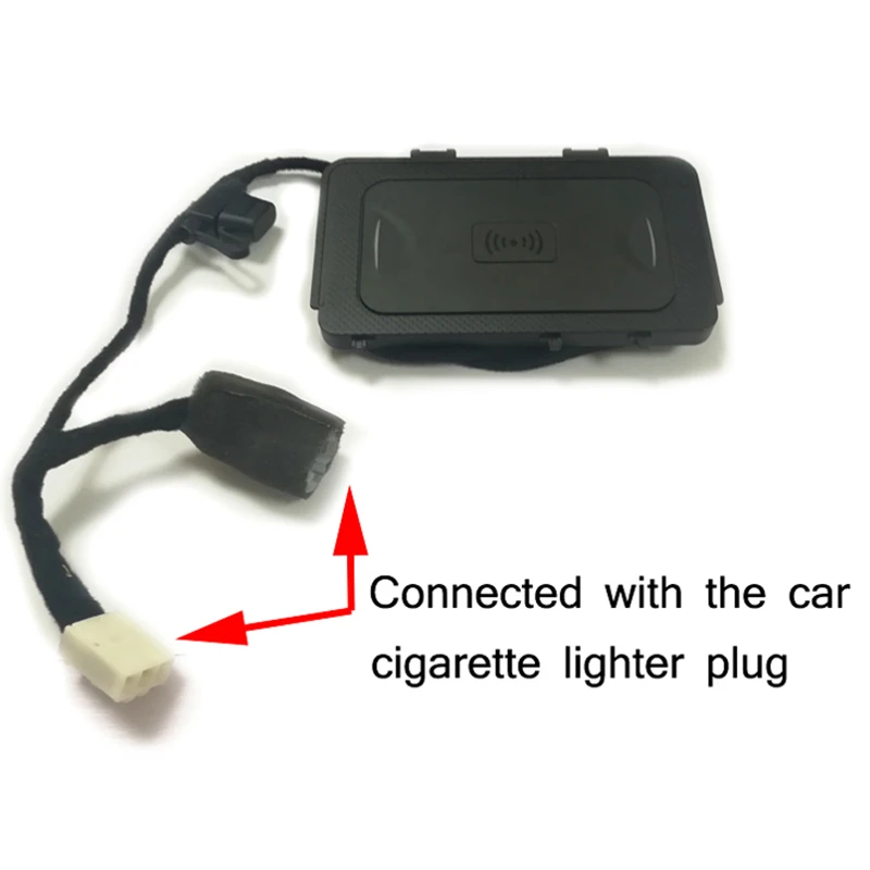 15w car qi wireless charger charger fast charger charging pad plate charging holder for vw jetta mk7 teramont t cross t roc free global shipping