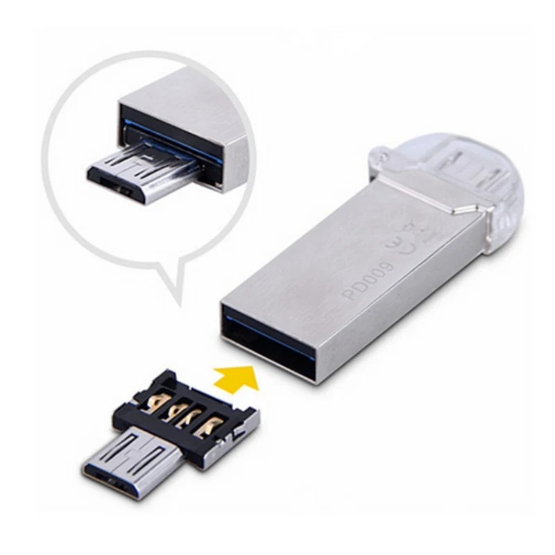Горячая Распродажа мини USB 2 0 микро OTG электронное зарядное устройство конвертер