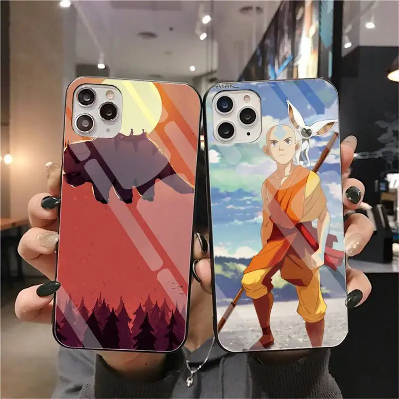 Чехол для телефона Avatar the Last Airbender чехол из закаленного стекла iPhone 11 Pro XR XS MAX 8X7 6S 6
