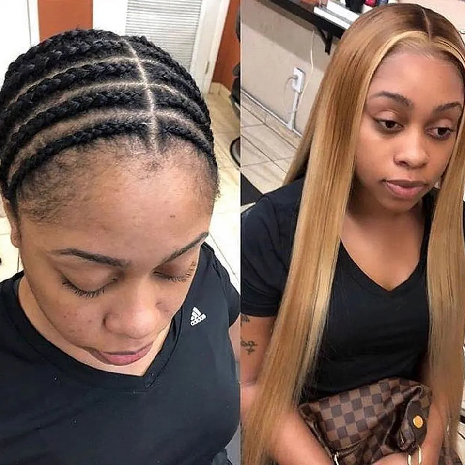 Парик из натуральных волос для чернокожих женщин Mi Lisa парик прямых человеческих