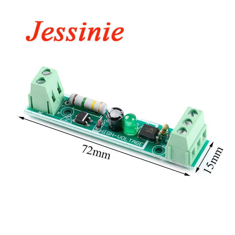 1 канал переменный ток 220 В изоляционный модуль оптрона тестовая плата для