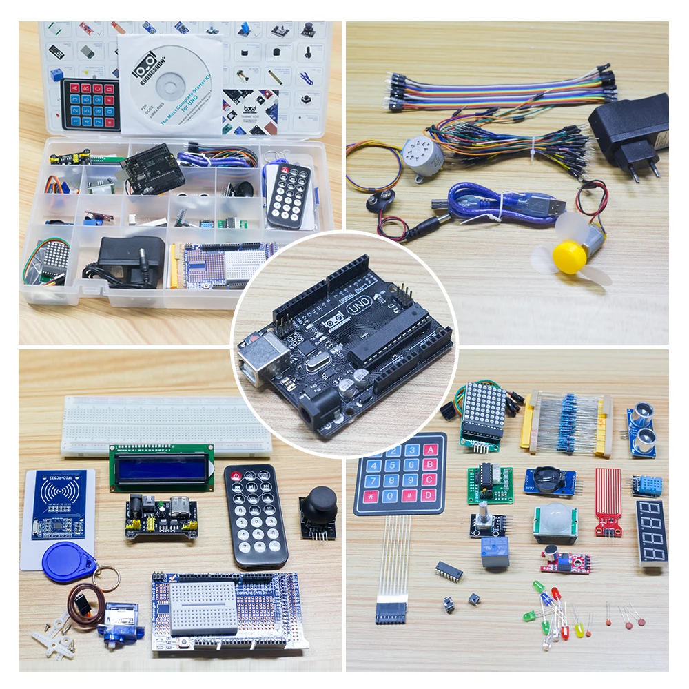 Elegoo самый полный стартовый набор учебник для компонента UNO Arduino (63