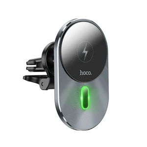 hoco magnetic wireless car charger mount for iphone 13 12 pro max 12 13 mini 15w magnetic fast charging airvent car phone holder free global shipping