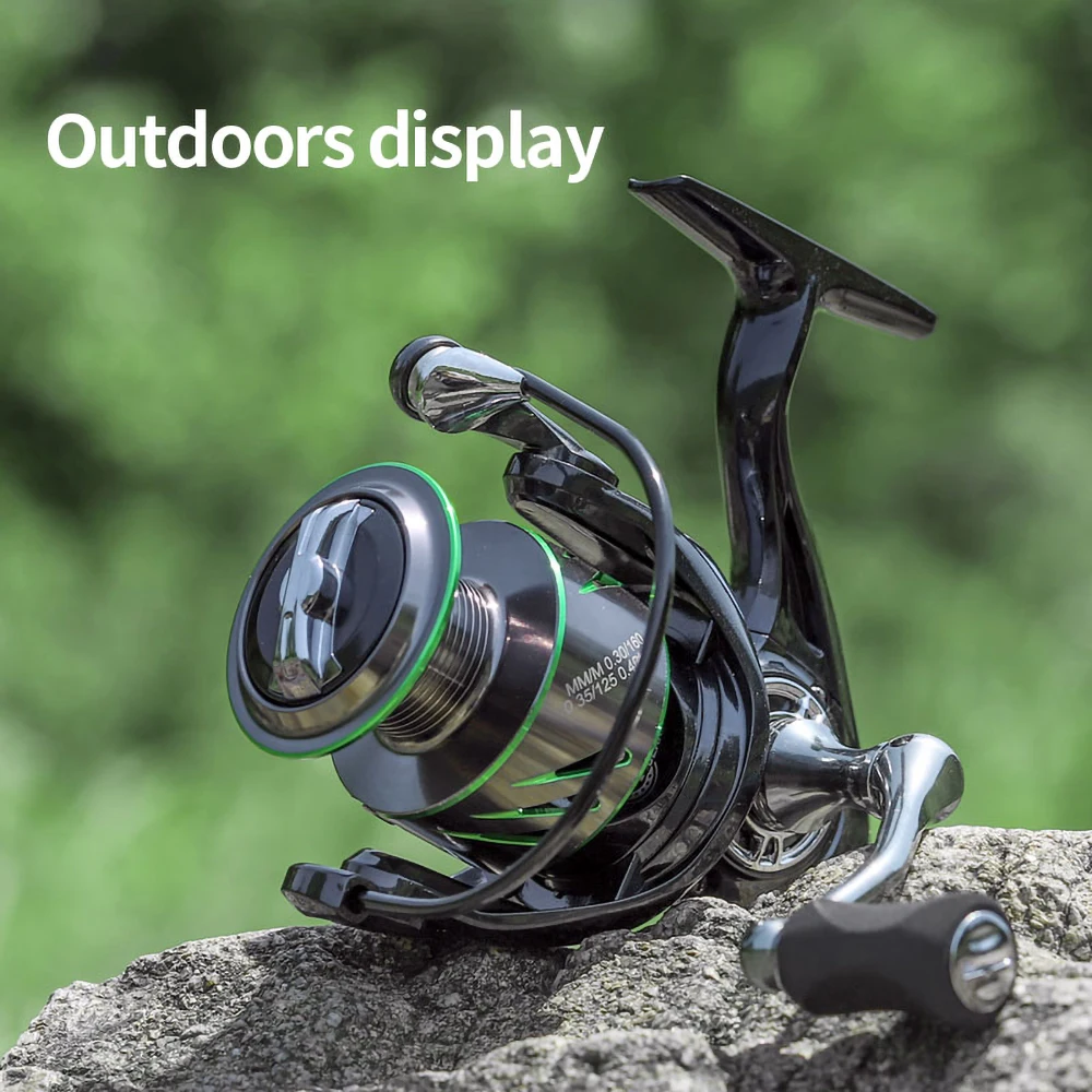 Новый Спиннинг рыболовная Катушка 10 металлические Подшипники 5 2: 1 Шестерни Макс