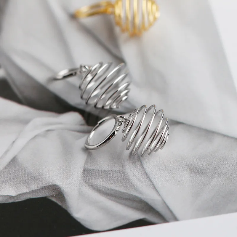 

YGRKLGA 100% 925 Sterling Silver Hollow Ball Pendant Stud Earrings for Women