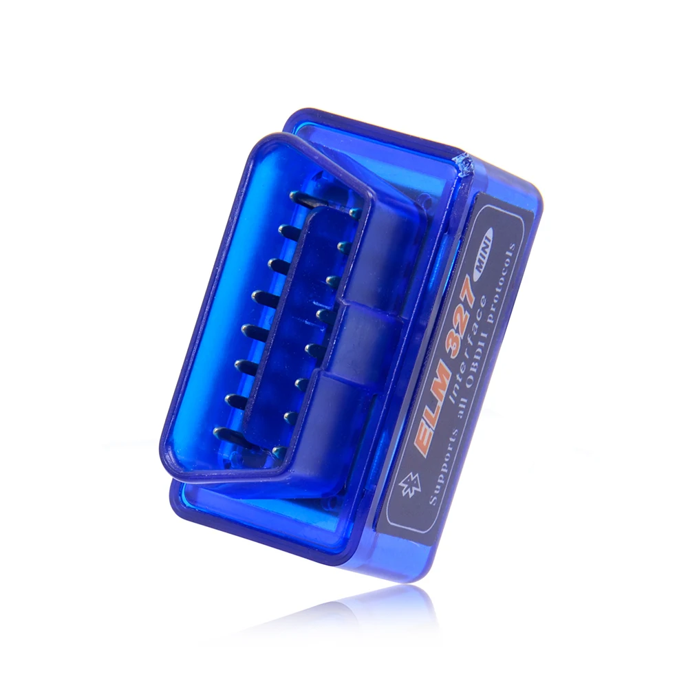 Автомобильный диагностический мини сканер ELM327 V1.5 Bluetooth OBD2 / OBDII для Android чип