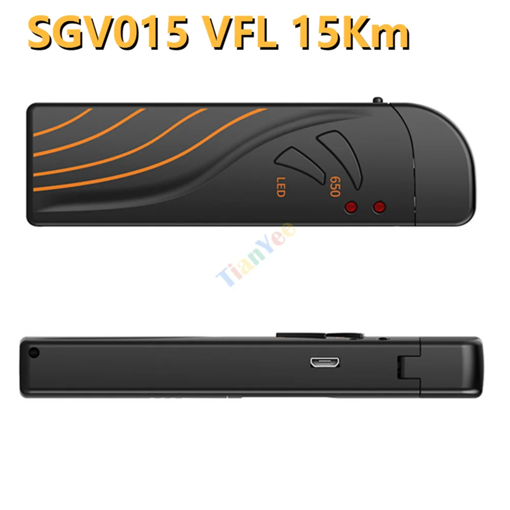 Красная лазерная ручка SGV015 VFL 15 км локатор волоконно-оптических дефектов тест