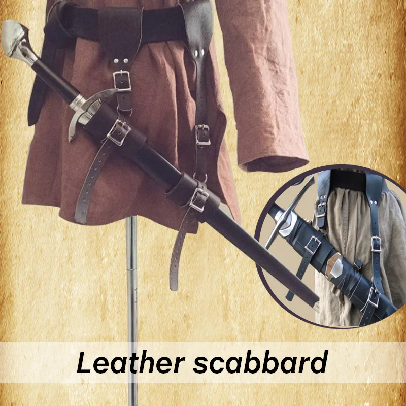 Средневековый портупея ножны в готическом стиле стимпанк талии оболочка меч