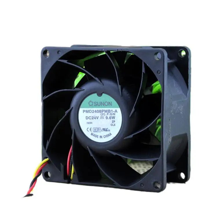 Вентилятор SUNON PMD2408PMB1-A8038DC24V 9,6 W с максимальной частотой потока воздуха 8 см