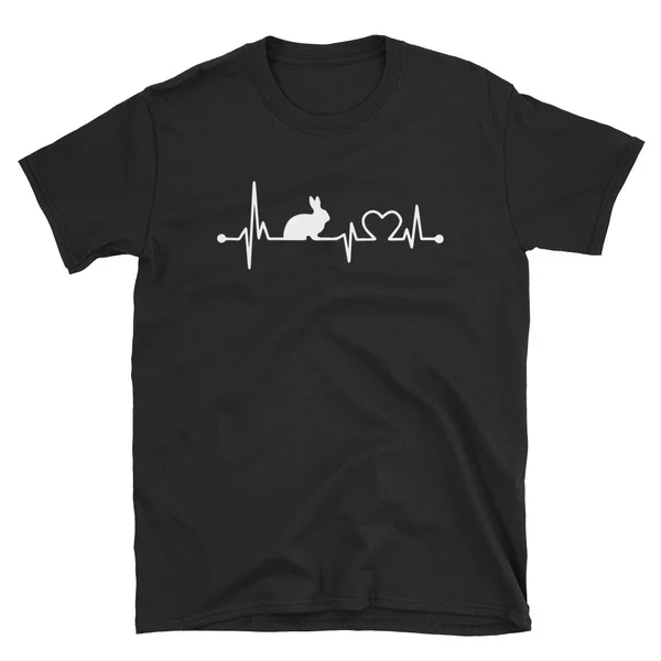 

Bunny Heartbeat Shirt for Bunny Lovers - Rabbit T-Shirt