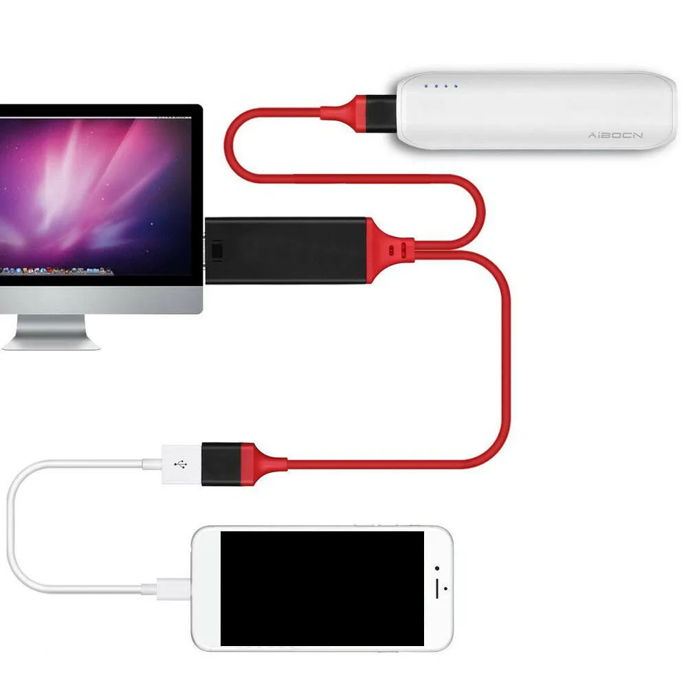 

Высокоскоростной AV-адаптер для iphone 6 7 8 X, 1080P