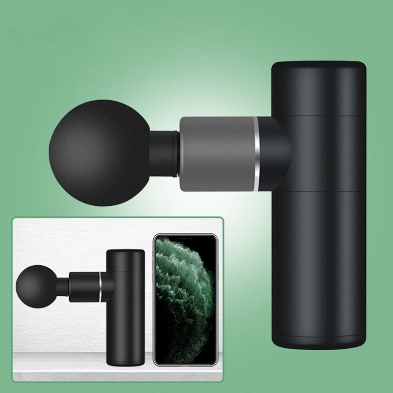 

Mini Electric Massage Gun Tissue Percussion Fitness Equipment Muscle Neck Fascial Body Massager Relaxation Pain Relief XA23T