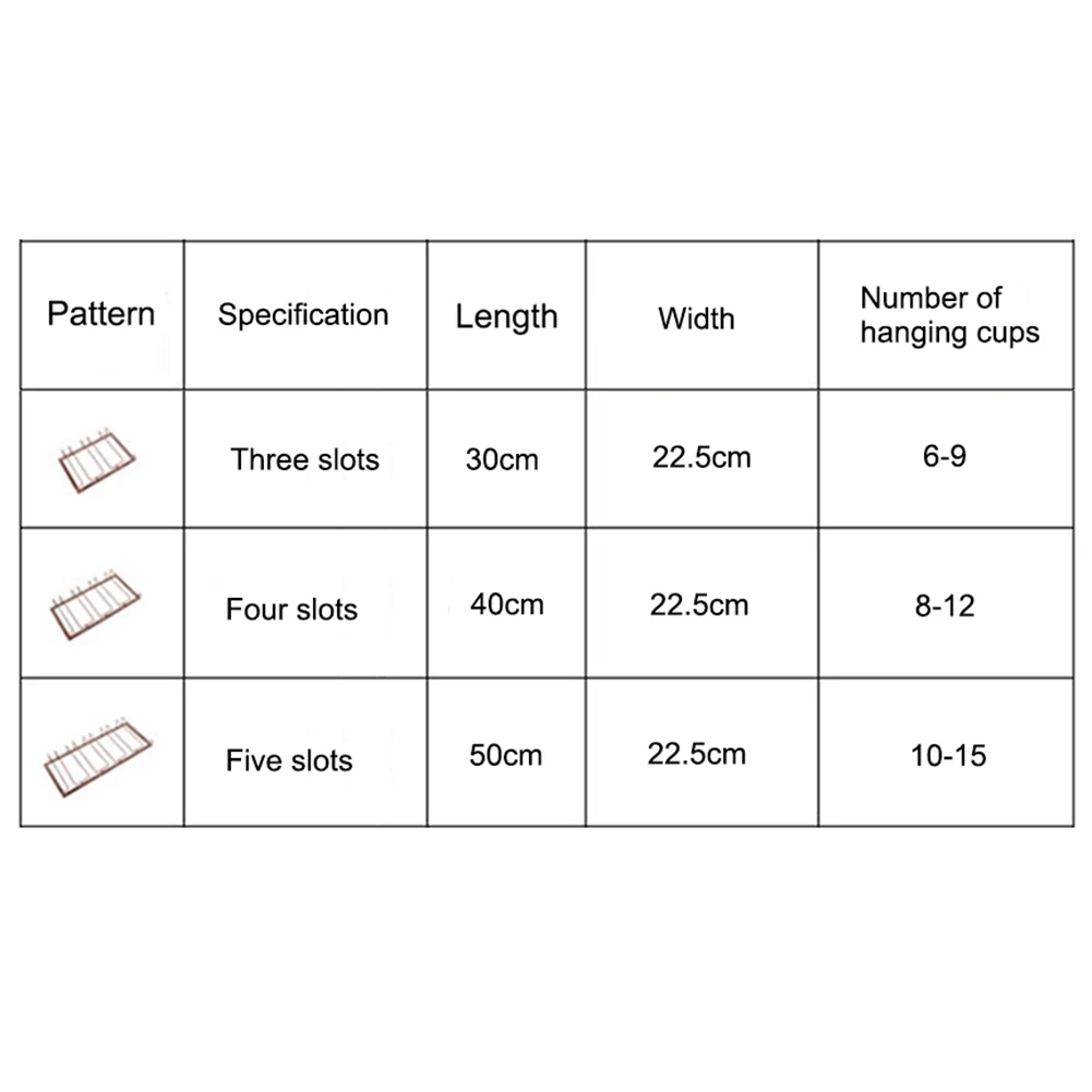Вино Стекло es держатель для крепления на подвесная полка Кухня бар настенный