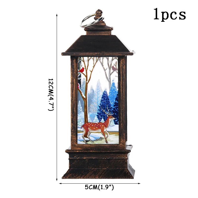 1pcs LED Light f Рождественские украшения для дома, гирлянда со снежинками, рождественские украшения для рождественской елки, Висячие оконные украшения, зимние Вечерние - Цвет: 1pcs LED Light f