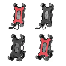 12V Universal Motorcycle Handlebar Rear Mirror Cellphone Wireless Charger Holder Mount Stand For Mobile Phone Smartphone