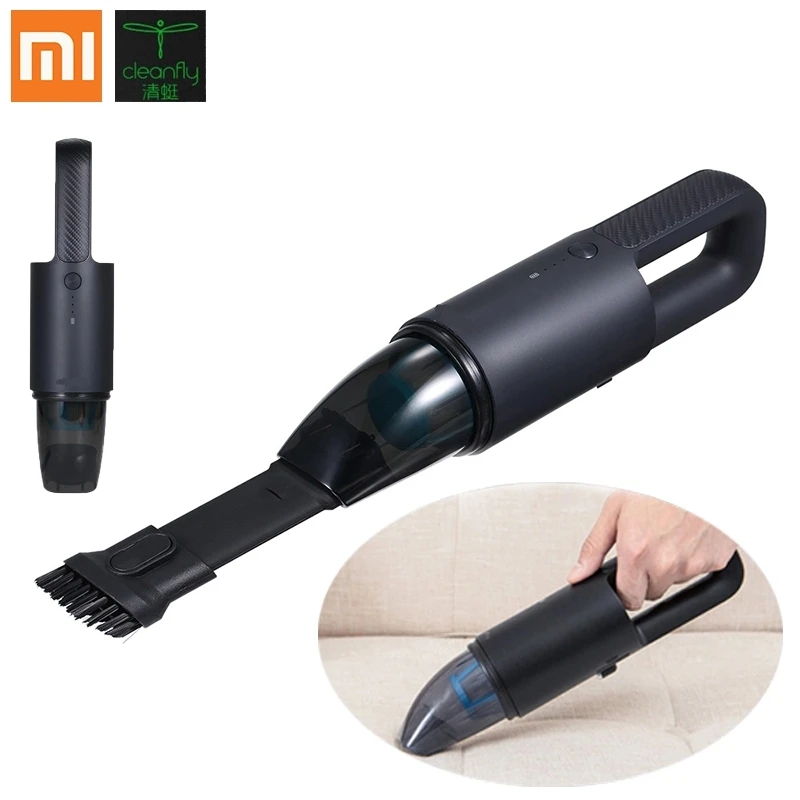 оригинал Xiaomi Cleanfly автомобильный пылесос 12V 2A портативный беспроводной Пылесос