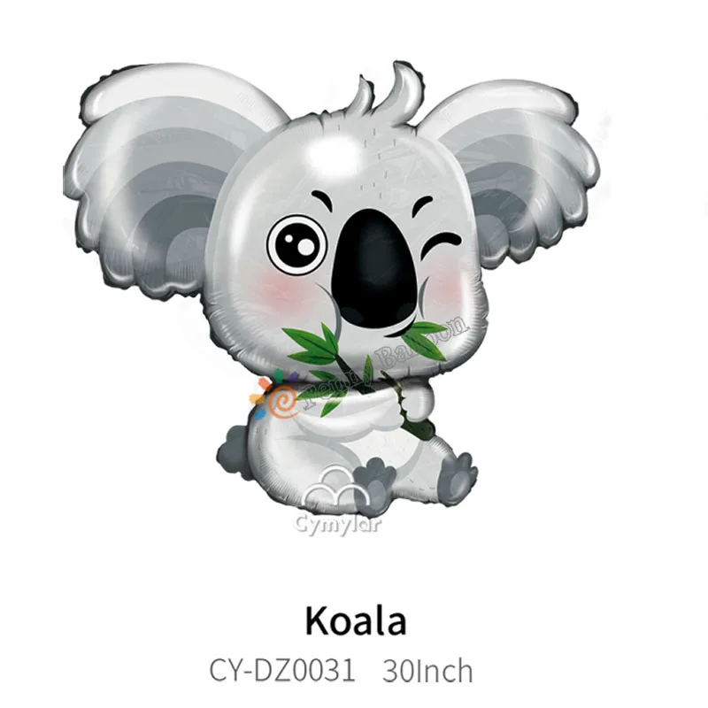 Джамбо 30 дюймов коала воздушных шаров в форме коалы медведь воздушный шар с