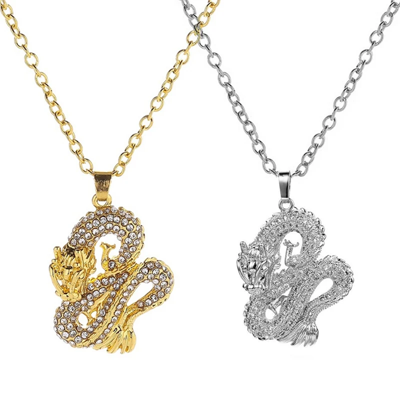 Мужское колье в стиле хип хоп|Ожерелья с подвеской| |