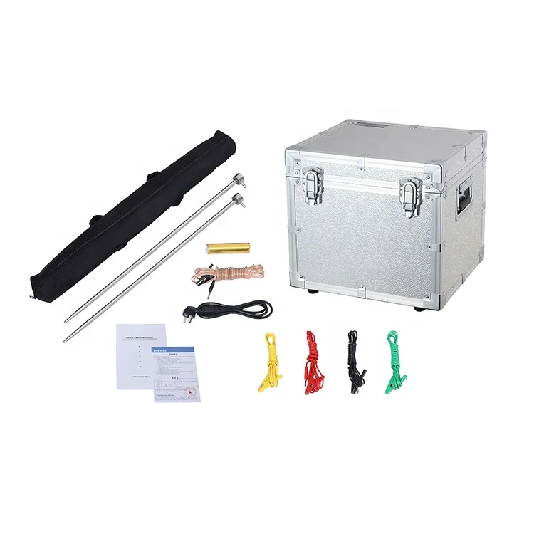 

Grounding Resistance Meter Tester ETCR3300 Large Grounding Grid for Measuring Ground Impedance or Resistance 0-200ohm