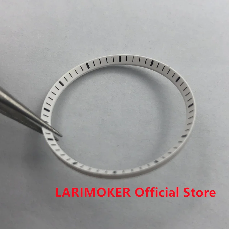 Купить LARIMOKER Новинка 31,5 мм пластмассовое главенное кольцо подходит для часов NH35 NH36 NH38 NH39 чехол запчасти