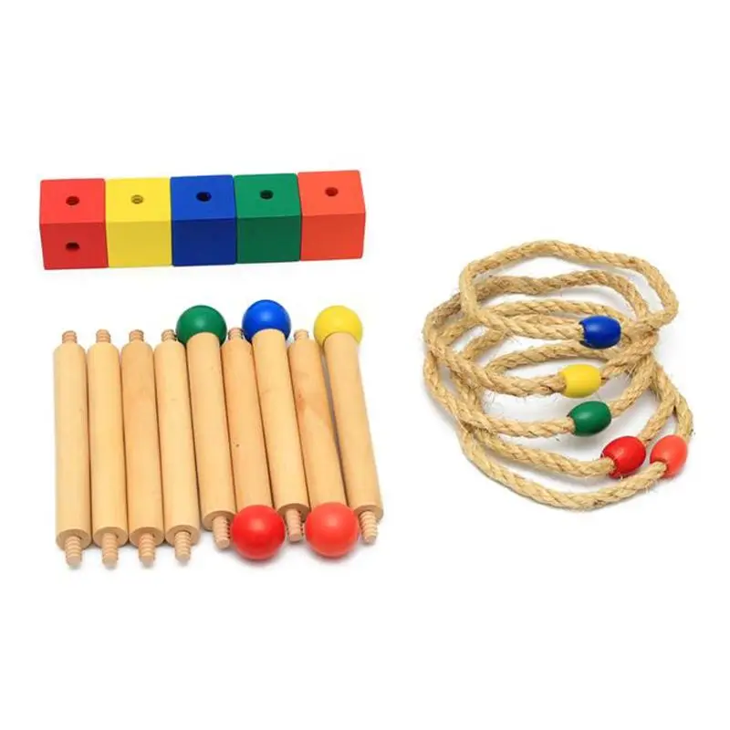 Набор игр в виде кольца-детская игрушка для улицы-легко собирается-Веселая игра