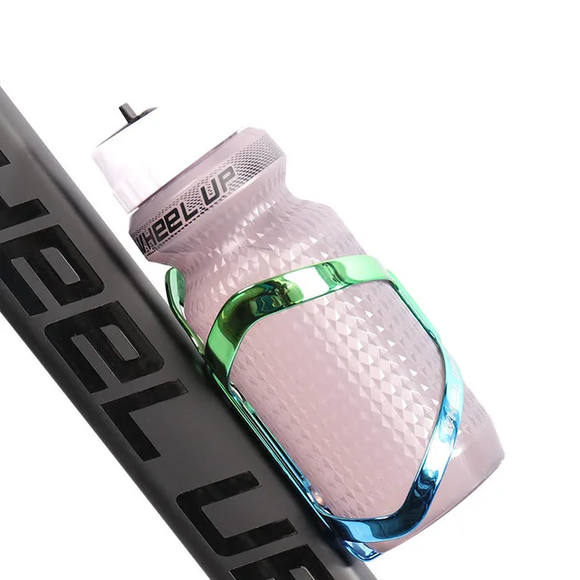 

Bicycle Bottle Cage Integrated Molding Cup Holder Bicolor Aluminum Alloy Bottle Cage Riding Accessories