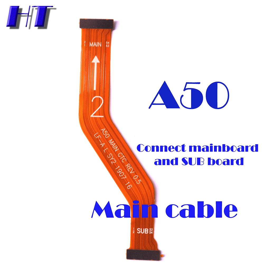 Материнская плата для Galaxy A10 A10S A20 A20S A30 A30S A40 A50 A50S A60 A70 A70S A80 A90 гибкий кабель