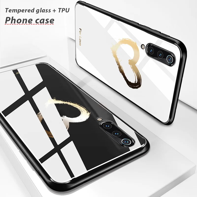 Градиентный чехол из закаленного стекла для телефона xiaomi Redmi Note 7 6 5 Pro Plus Mi9 8 A2 Lite A1