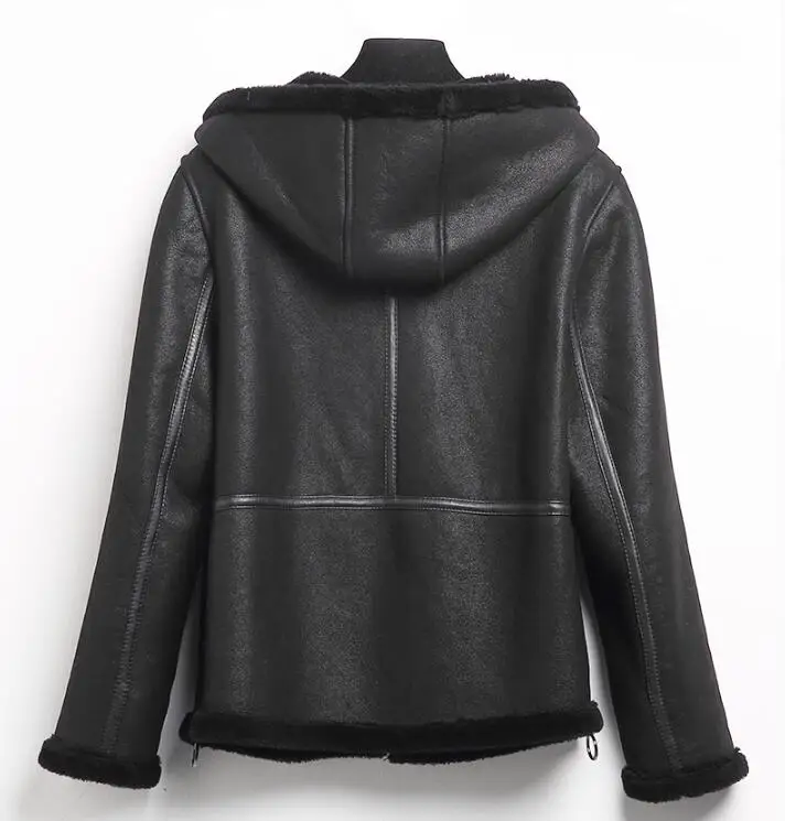 

Autumn Winter Thick Double-Faced Wool Fur Coats Plus Size Jacket Chaquetas Invierno Mujer FG28029 MF620