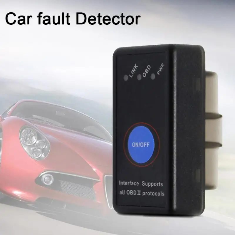 V06H4K 1 переключатель ELM327 Bluetooth V1.5 OBD2 сканер автомобильный диагностический