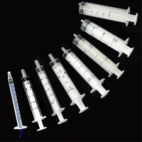 48pcs disposable syringes for accurate measuring hydroponics nutrient 8 sizes 1ml2 5ml3ml5ml10ml20ml30ml50ml