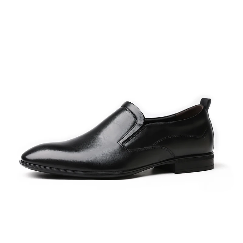 2019 г. Новые мужские лоферы размер 36-48 кожаные туфли без застежки Роскошные