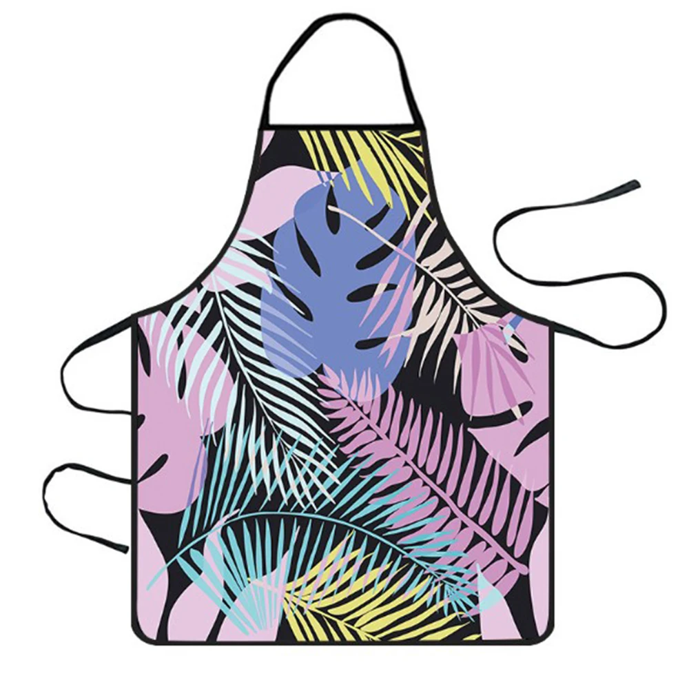 Домашний женский водонепроницаемый милый мультяшный фартук для кухни ресторана